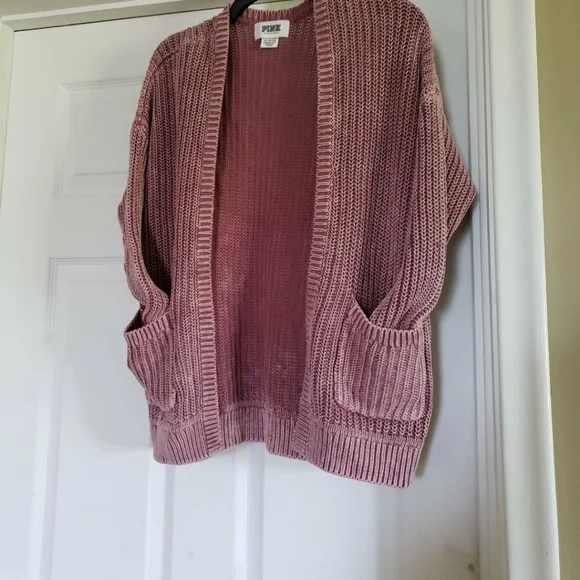 Victoria's Secret PINK Cardigan *RARE* XS Pink - Picture 2 of 5